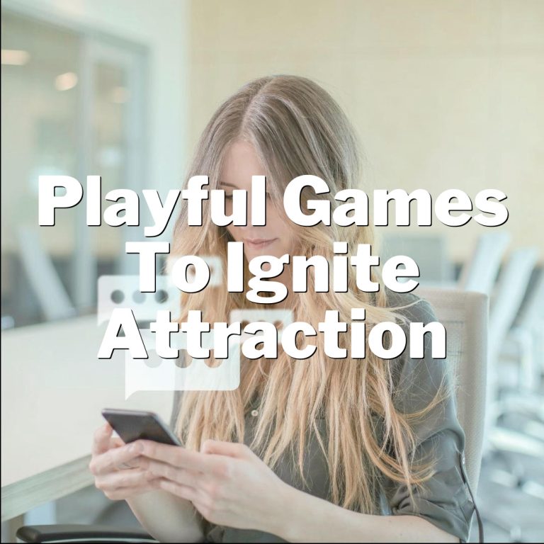 Texting Sparks: Playful Games to Ignite Attraction