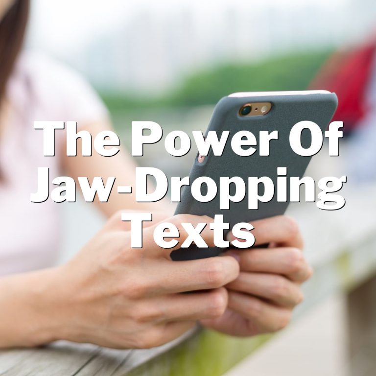 Unlock His Desire: The Power of Jaw-Dropping Texts